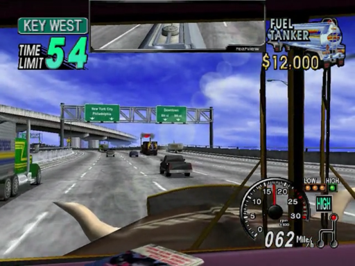 18 Wheeler American Pro Trucker screenshot 3 for Sega Dreamcast